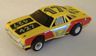 AFX yellow and red closed headlight Chevelle runner HO slotcar