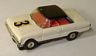 Aurora T-Jet HO slot car '63 Ford Falcon in white with black roof