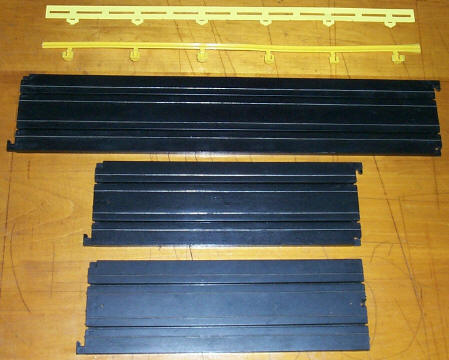 AFX straight track and guard rails