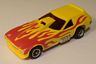 AFX Vega van gasser with flames,yellow with red.