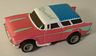 Tomy '57 Nomad, pink with white,blue, and green